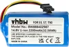 vhbw Akku kompatibel mit Qihoo T90, S7, S9, 360 S5, X9 Produktbild-Vorschau 1