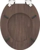 Sedile per WC SCHÜTTE in MDF LEGNO SCURO, sedile per WC con Anteprima dell’immagine prodotto 21