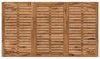 Table de jardin, bois massif d'acacia, dimensions : 141 x Voir les images du produit 5