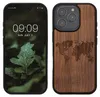 kwmobile Handyhülle für Apple iPhone 16 Pro Hülle Holz - Produktbild-Vorschau 1