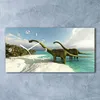 Wanduhr aus Glas – 60x30 cm - Glasbild - Glasuhr - Produktbild-Vorschau 2