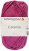 A ball of pink yarn with a label. Produktbild-Vorschau