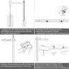 COSTWAY vývěsní štít 180 cm, stojan na plakáty nemovitostí, Náhled obrázku produktu 4