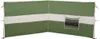 vidaXL Frangivento da campeggio verde 344x120 cm Anteprima dell’immagine prodotto 5