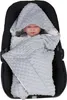TupTam Baby Winter Einschlagdecke Babydecke 75x75cm für Produktbild-Vorschau 3