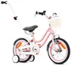 Detský bicykel 14 palcov 3-5 roky Heart Bike ružová Sun Náhľad obrázku produktu 1