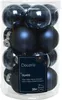 Christbaum-Mini-Kugeln Nachtblau Ø 3,5 cm aus Glas - 16er Produktbild-Vorschau 2