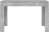 vidaXL Esstisch Betongrau 120x60x76 cm Holzwerkstoff Produktbild-Vorschau 4