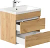Badmöbel Waschplatz "Fellini 60" Eiche Gold Produktbild-Vorschau 4