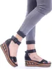 Rieker Damen Keilsandalette schwarz Produktbild-Vorschau 42