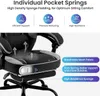 WOLTU Gaming Stuhl mit Taschenfederkissen, Mesh-Gewebe, Produktbild-Vorschau 4