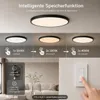 48W 50CM Lampa Sufitowa Led Czarna Ściemnialna 3 Podgląd zdjęcia produktu 5