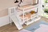 okwish Etagenbett Stockbett 90x200cm mit Rutsche und Produktbild-Vorschau 6
