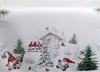 Tischwäsche Druck Wichtel im Schnee 85 x 85 cm Produktbild-Vorschau 1