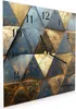 Wanduhr aus Glas mit Motiv Geometrische Wandkunst- 30 x 30 Produktbild-Vorschau 2