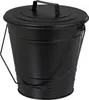 relaxdays Ascheeimer mit Deckel 7 Liter Produktbild-Vorschau 1