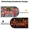 Wiltec ausziehbares Absperrgitter 200 cm aus Kunststoff, Produktbild-Vorschau 5