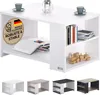 CASARIA® Tavolino Divano da Caffè con Ripiano 2 Scomparti Anteprima dell’immagine prodotto 1