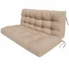 Cuscino per dondolo da giardino Blomster beige 148 cm con 2 Anteprima dell’immagine prodotto 1