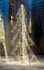 Arbre LED "Rainbow" 1,15 m de haut, 720 lumières blanches Voir les images du produit 1