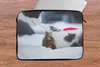 MuchoWow® Laptop Hülle 13 Zoll Katze - Kätzchen - Bettlaken Produktbild-Vorschau 3
