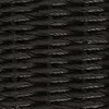 vidaXL Gartentisch Schwarz 55 x 55 x 37 cm PE Rattan und Produktbild-Vorschau 7