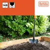 BLACK+DECKER Schaufel - 148 CM - Rostfrei - Kopf Produktbild-Vorschau 5