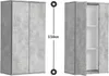 mokebo® Mehrzweckschrank 60 cm Breite 'Der Schlanke', Produktbild-Vorschau 1