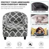 2 kusy krytů na židle Club Chair Covers, Stretch Printed Náhled obrázku produktu 5