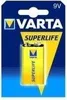 A VARTA 9V battery in its packaging. Podgląd zdjęcia produktu