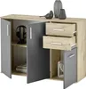 Kommode >BC 1040< in Grau matt - 120x84x35 (BxHxT) Produktbild-Vorschau 3