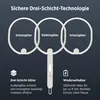 2er Set Elektrische Fliegenklatsche Akku UV Licht Produktbild-Vorschau 8
