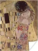MuchoWow® Poster Der Kuss - Gemälde von Gustav Klimt 90x120 Produktbild-Vorschau 1
