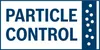 A graphic with the words "PARTICLE CONTROL" and a series of dots. Produktbild-Vorschau