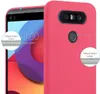 Cadorabo Hülle für LG Q8 Schutzhülle in Rot Handyhülle TPU Produktbild-Vorschau 5