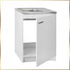 Stamar | Keukenunit, 60 cm, wit, met spoelbak en kraan Productafbeelding-voorbeeld 5