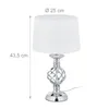 Relaxdays moderne tafellamp, nachtlamp met touchbediening, Productafbeelding-voorbeeld 4