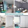Raumteiler Paraventgestell, Gardinenstange, Raumtrenner, Produktbild-Vorschau 8