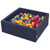 KiddyMoon 90x30cm/200 míčků ∅ 7cm Kulatý Suchý Bazén s Náhled obrázku produktu 1
