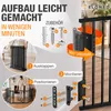 ELONEO Kaminschutzgitter, 75cm hoch, Ofenschutzgitter aus Produktbild-Vorschau 7