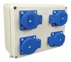RoadEu Stromverteiler 16A - Wandverteiler 4x 230V 16A Produktbild-Vorschau 2