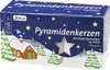EWA pyramidové svíčky bílé 50. léta Náhled obrázku produktu 7