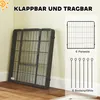 Výběh pro štěňata PawHut 80 cm vysoký, 6-TLG. Ohrádka pro Náhled obrázku produktu 6