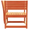 The Living Store Gartenstuhl Wachsbraun Massivholz Kiefer Produktbild-Vorschau 6