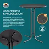 Casaria® Stehtisch Klappbar Outdoor Gastro Bistrotisch 2x Produktbild-Vorschau 3