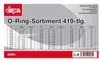 O-Ring Sortiment 419 tlg. Produktbild-Vorschau 6