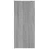 vidaXL Příborník Grey Sonoma 102x33x75 cm Materiál na bázi Náhled obrázku produktu 6