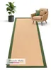Sisalteppich Läufer Grün 75x300 cm | Moderner Teppich für Produktbild-Vorschau 1
