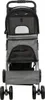TRIXIE Buggy für Hunde - grau - 47 × 100 × 80 cm Produktbild-Vorschau 4