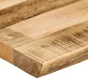 vidaXL Tischplatte mit Baumkante 140x40x3,8 cm Raues Mango Produktbild-Vorschau 5